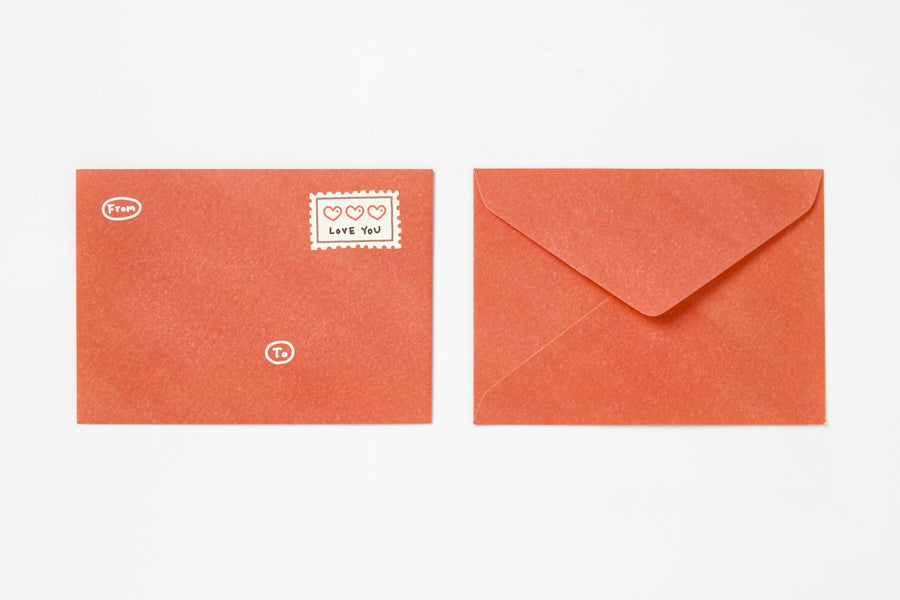 LETTER PAPER HEART BEAR
