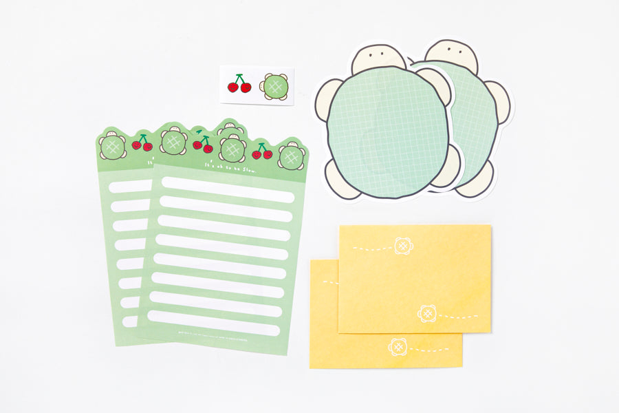 Letter Set Turtle & Cherry