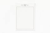 Memo Pad Grid Bear B5
