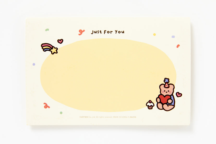 Pop-Up Card 'Happy Birthday' Bear & Gift