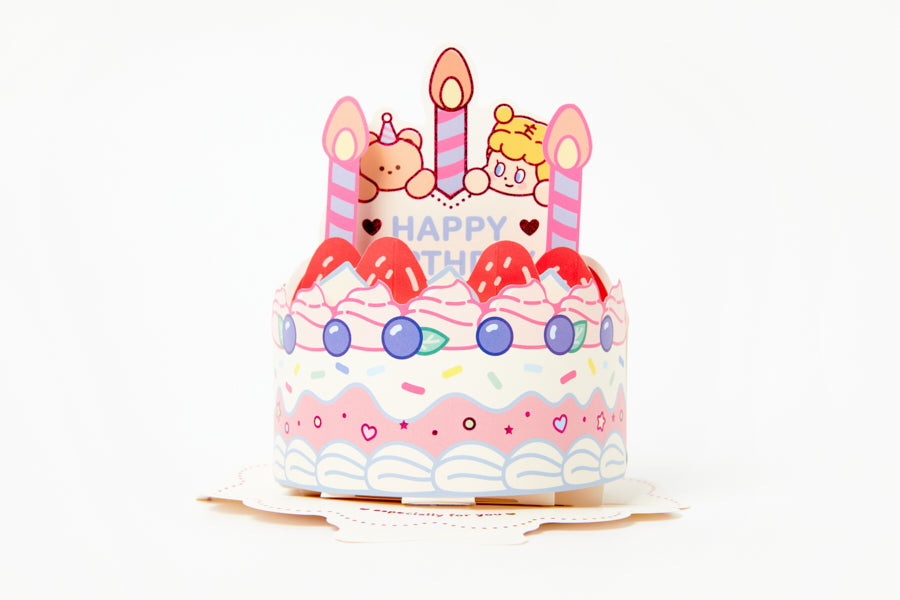 Pop-Up Card Birthday Cake