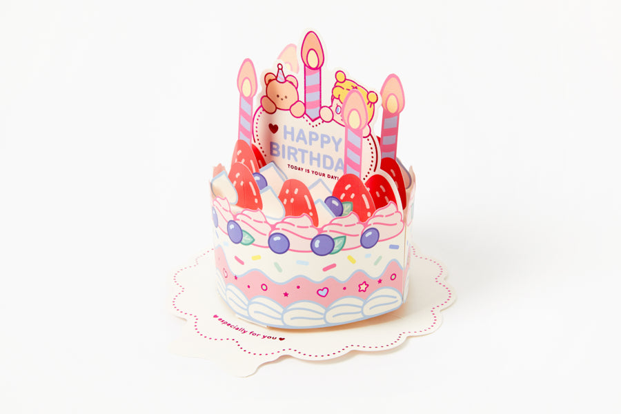 Pop-Up Card Birthday Cake