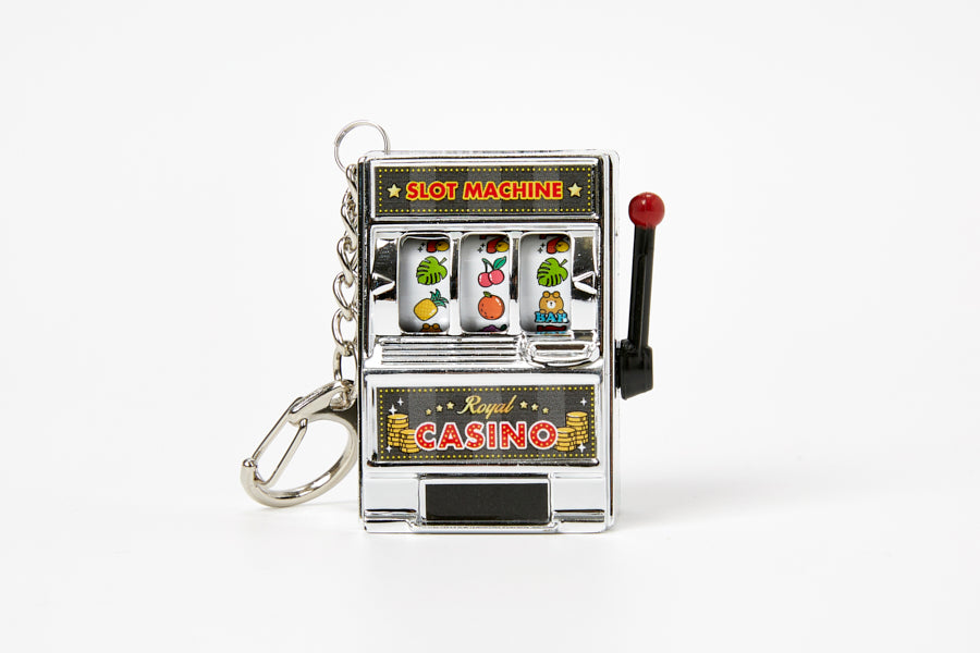 Mini Slot Machine Key Ring