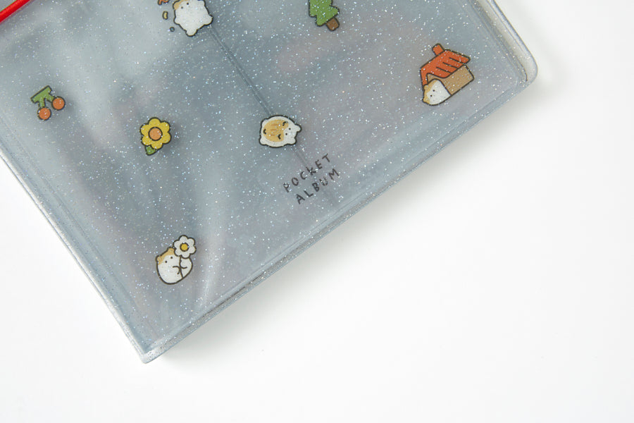 Mini Vinyl Photo Collectbook Album with Strap - Hamster