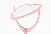 Desk Mirror Princess Heart Pink