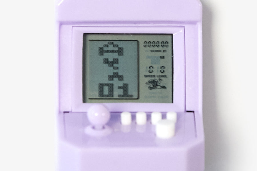 Mini Tetris Game Purple