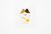 Deco Sticker - Brown Cat (M)