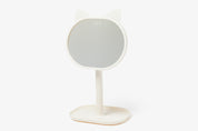 Cat Tray Desk Mirror Ivory