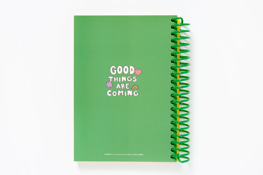 Green Colour Notebook - Spring Binding – Amuse Ground