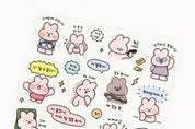 SEAL STICKER ART PAPER RABBIT MEME