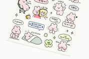SEAL STICKER ART PAPER RABBIT MEME