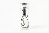 Transparent Bottle with Strap: Bear (550ml)
