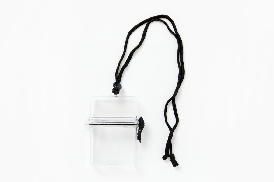 Necklace Acrylic Box Case - 8 Ball Bear (Black)