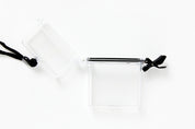 Necklace Acrylic Box Case - 8 Ball Bear (Black)