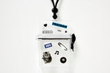 Necklace Acrylic Box Case - 8 Ball Bear (Black)