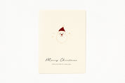 Christmas Card Pearl Santa S