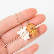 KEY RING SET BICHON QUOKKA