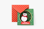 Christmas Card Pop Up Snowman