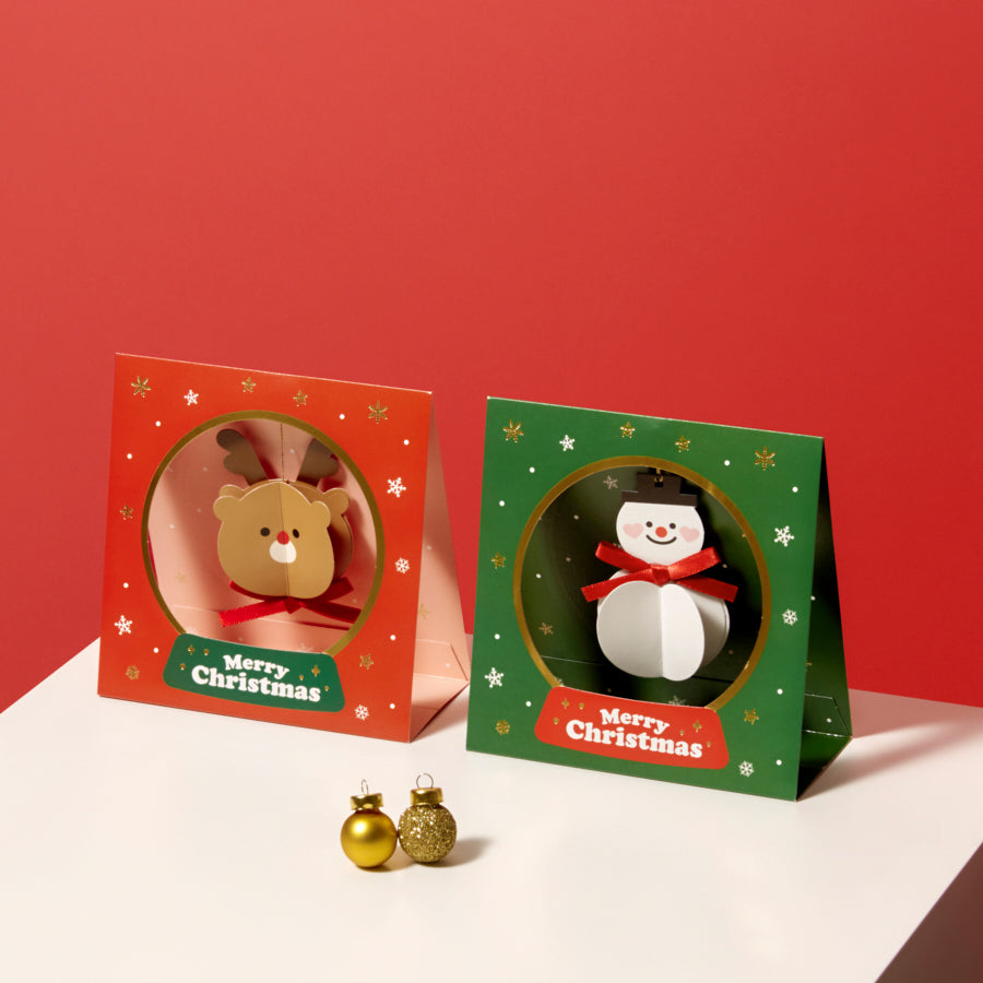 Christmas Card Pop Up Snowman