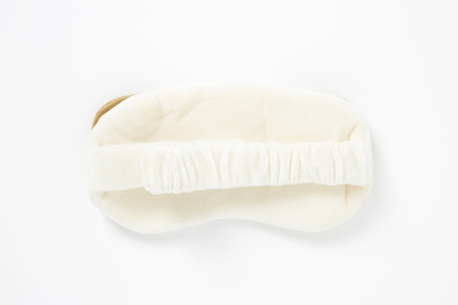 Plush Sleeping Mask - Brown Puppy