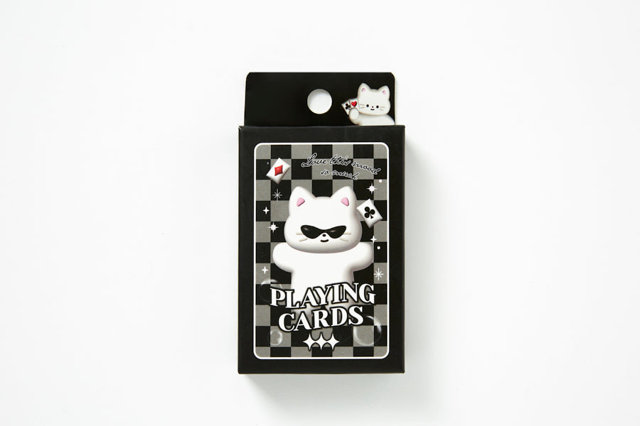 PLAYING CARD 3D CAT