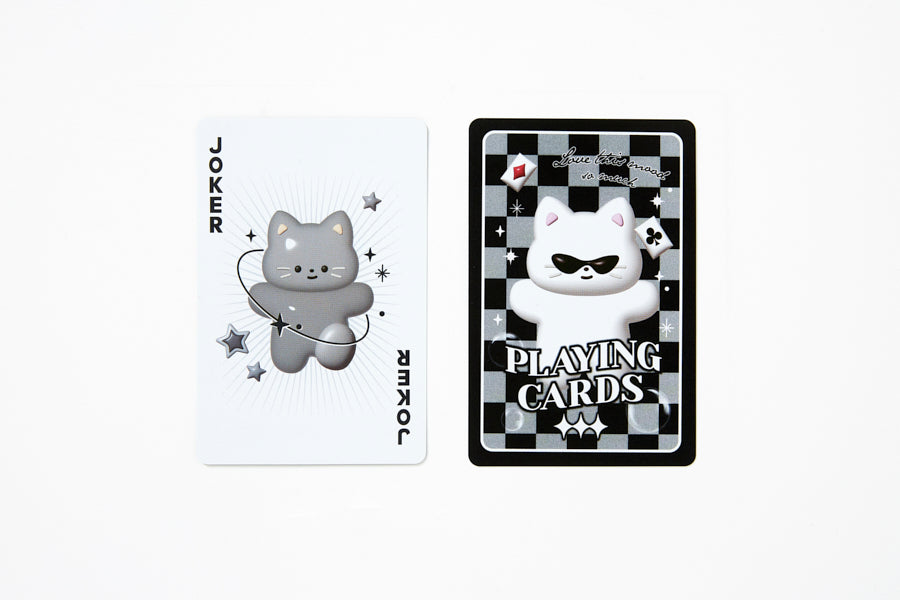 PLAYING CARD 3D CAT