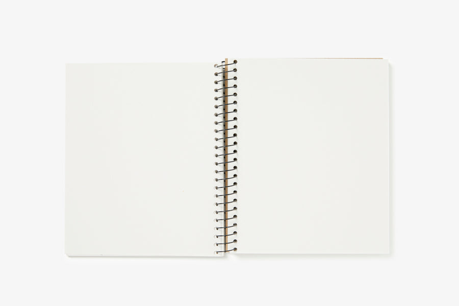Simple Spring Drawing Book - Pencil White