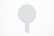 Round Hand Glitter Mirror 'My Lovely Day' Babichon (Purple)