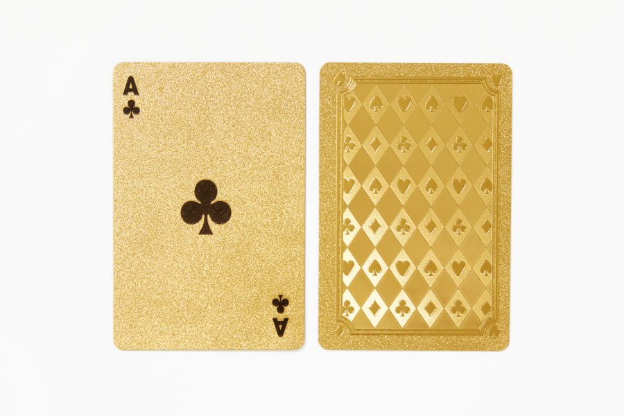 PLAYING CARD(GOLD) RABBIT