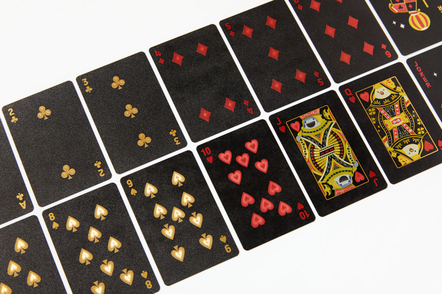 PLAYING CARD BLACK PLAYING CARDS GALAPAGOS