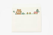 Sunflower Squirrel Letter Paper