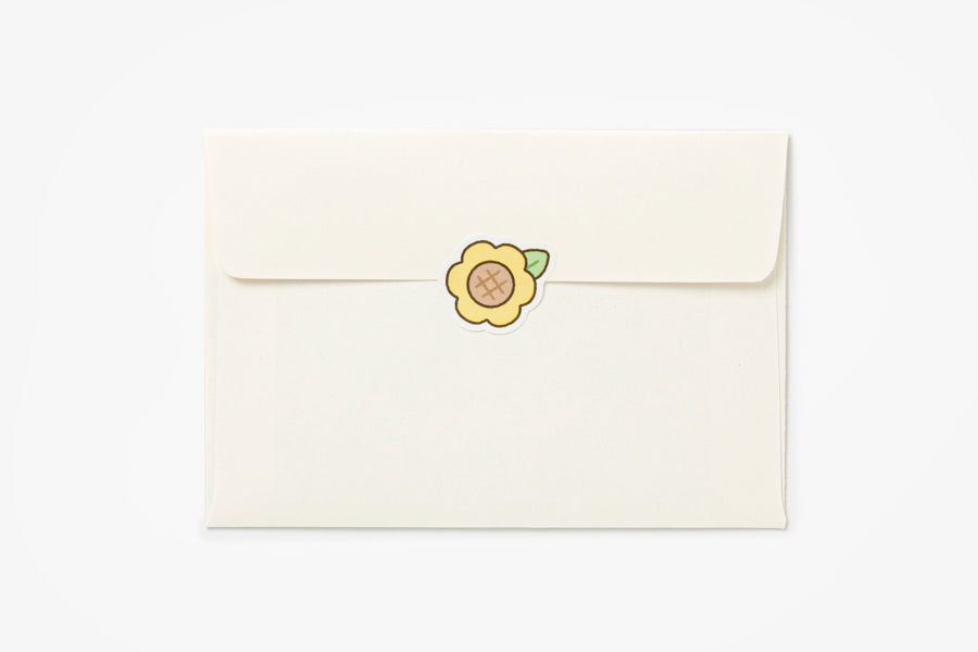 Sunflower Squirrel Letter Paper