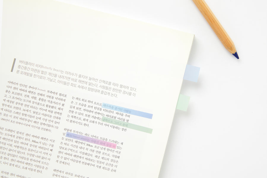MEMO STICKY HIGHLIGHTER SHORT