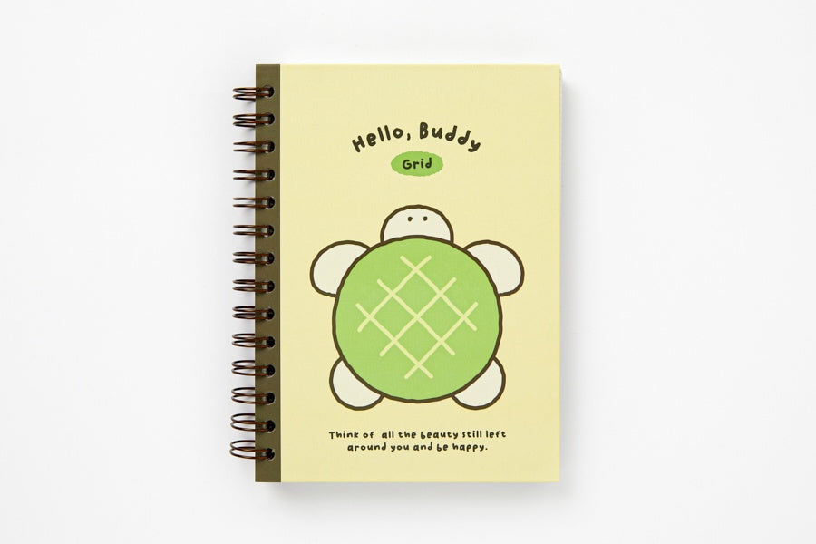 SPIRAL NOTE HELLO BUDDY TURTLE