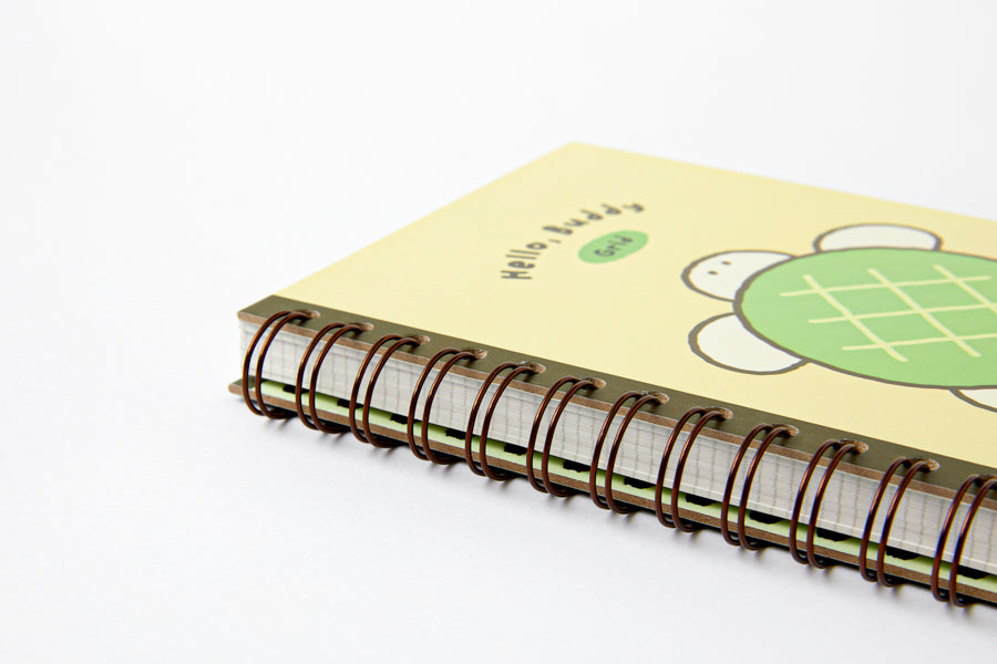 SPIRAL NOTE HELLO BUDDY TURTLE