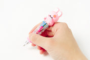 4-Color Mini Pen PINK Rabbit