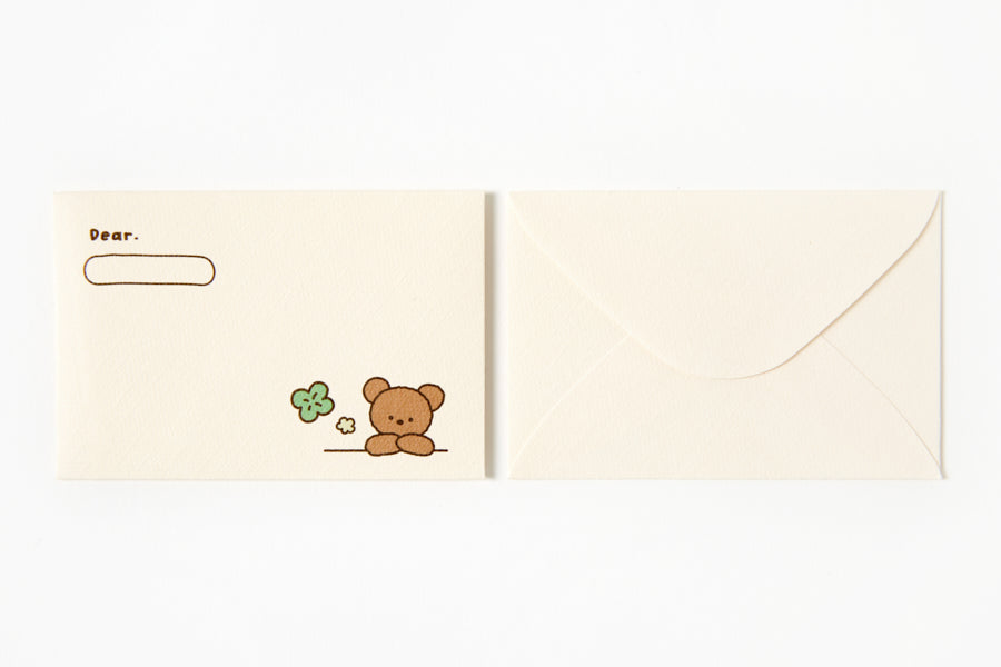 Clover Bear Letter Paper