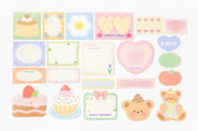 STICKER PACK BEAR CONE HAT