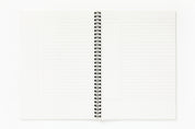 Simple Cornell Notes Sprial Notebook - Ivory