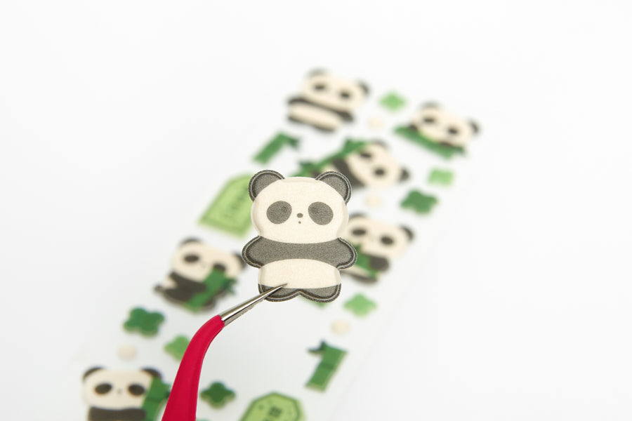 SEAL STICKER EMBOSS PANDA