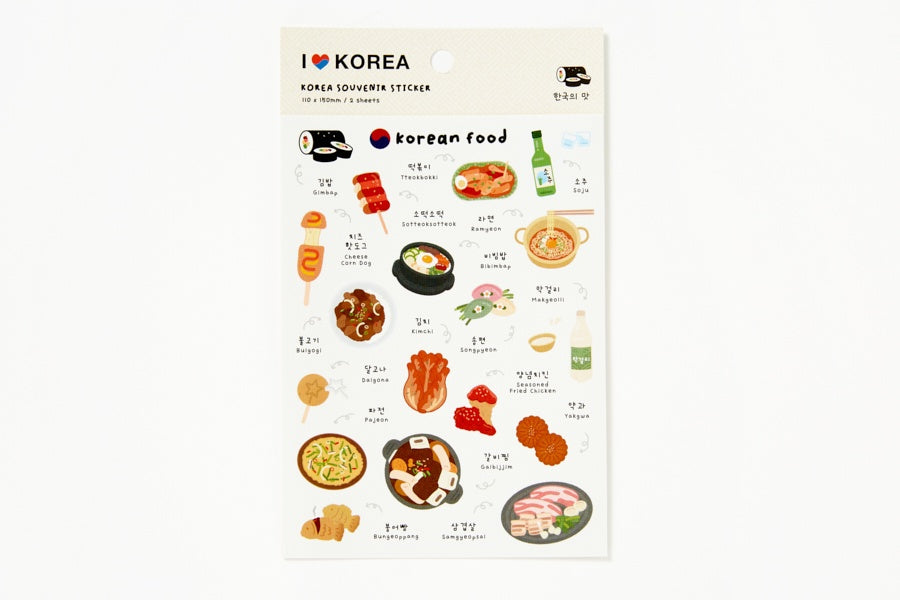 STICKER KOREA SOUVENIR