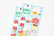 Kitten Dessert Seal Sticker