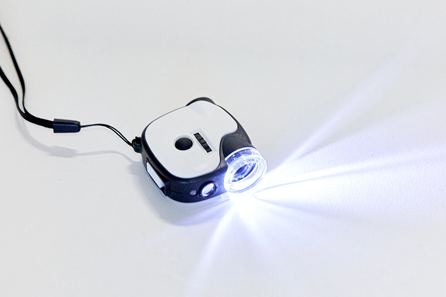 MINI MICROSCOPE UV LIGHT WHITE