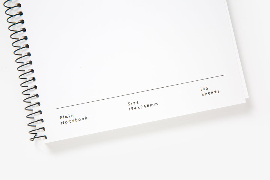 SPRING NOTE WHITE MUJI