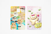 STICKER REMOVABLE CARD DECO BEAR N HAMSTER