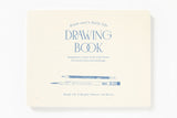 DRAWING BOOK BLUE PENCIL