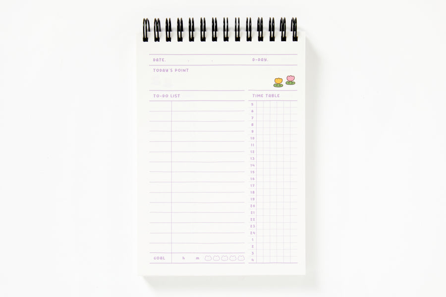 PLANNER 4 MONTHS GOMI BEAR