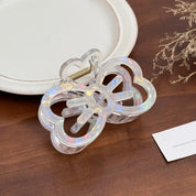 Hair Clip KT Pearl White