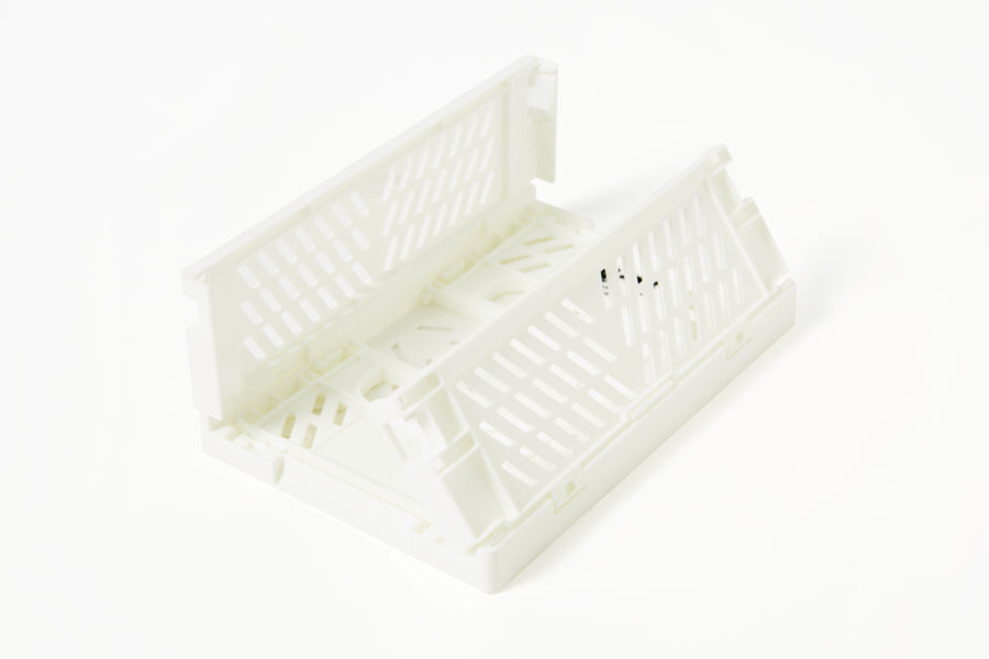 FOLDING STORAGE BOX SIMPLE WHITE