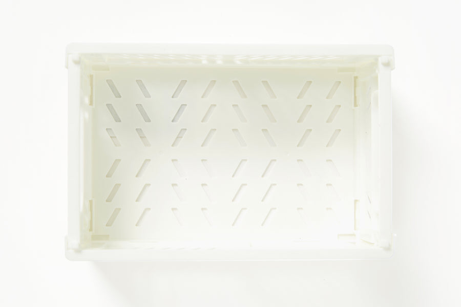 FOLDING STORAGE BOX SIMPLE WHITE